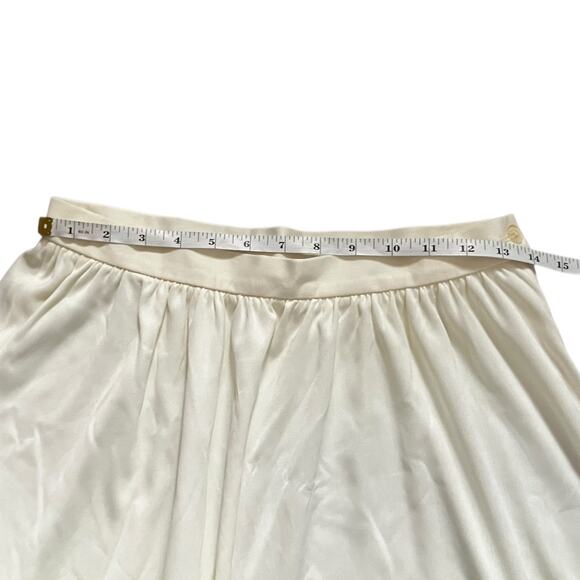 Vintage Ivory Two Piece Set Long Sleeve Blouse & Midi Skirt Women’s Small - Picture 8 of 12